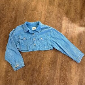 BDG Light Blue Corduroy Jacket